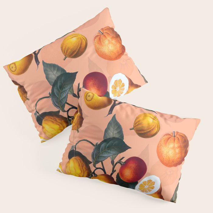 Vintage Fruit Pattern XXV Pillow Sham Gallery Image 3