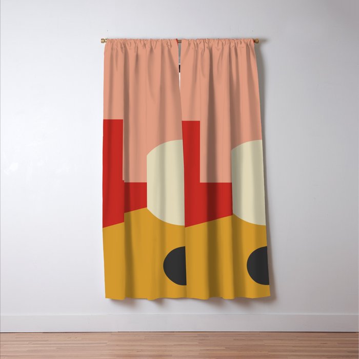 Minimalist #14 Window Curtain Gallery Image 3