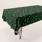 Aliens and UFOs Pattern Tablecloth Gallery Image 1