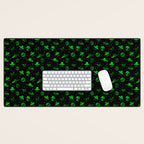 Aliens and UFOs Pattern Desk Mat Gallery Image 1