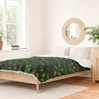 Aliens and UFOs Pattern Duvet Cover Gallery Image 2
