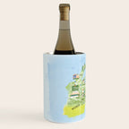 Map of Northern Michigan - Pasty Tour in Blue Wine Chiller Gallery Image 2