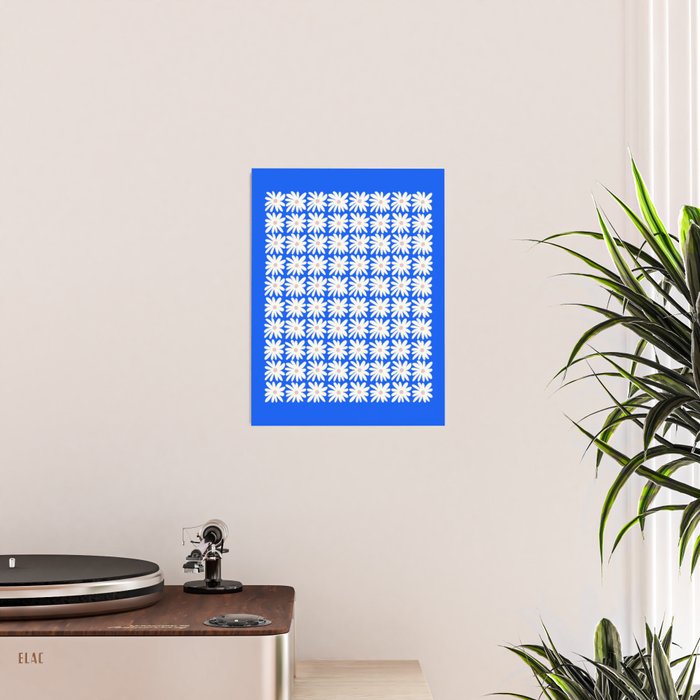 Daisies in Blue Poster Gallery Image 2