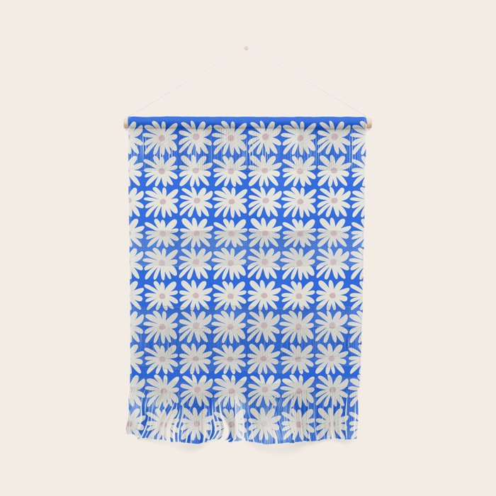 Daisies in Blue Wall Hanging Gallery Image 1