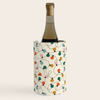Vintage christmas lights art pattern Wine Chiller Gallery Image 2