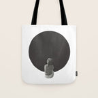 Black Planet Tote Bag Gallery Image 1