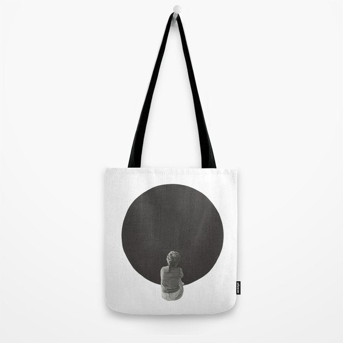 Black Planet Tote Bag Gallery Image 2