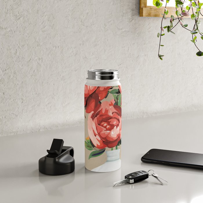 Vase of Flowers 4 Water Bottle Gallery Image 4
