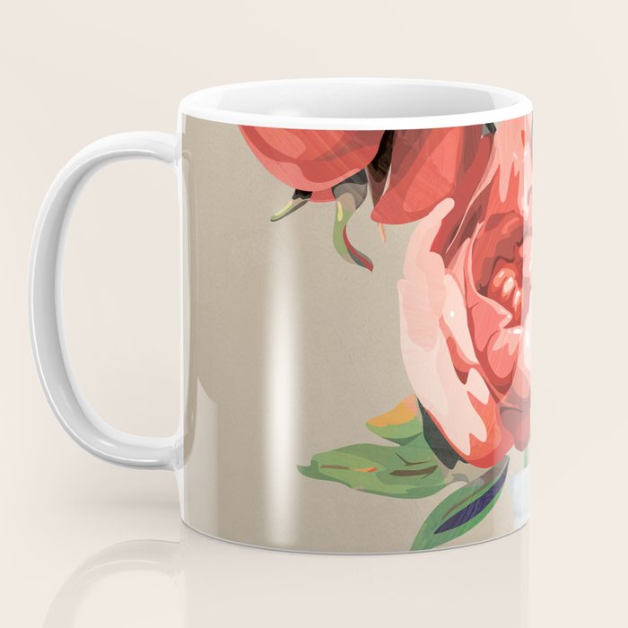 Vase of Flowers 4 Coffee Mug Gallery Image 3
