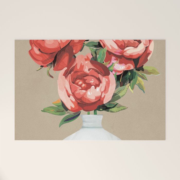 Vase of Flowers 4 Welcome Mat Gallery Image 1