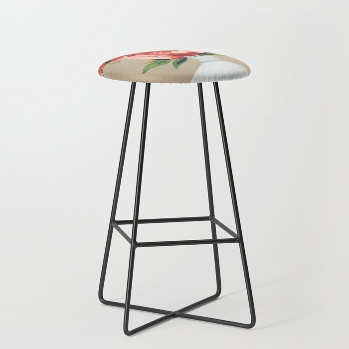 Vase of Flowers 4 Stool Gallery Image 1