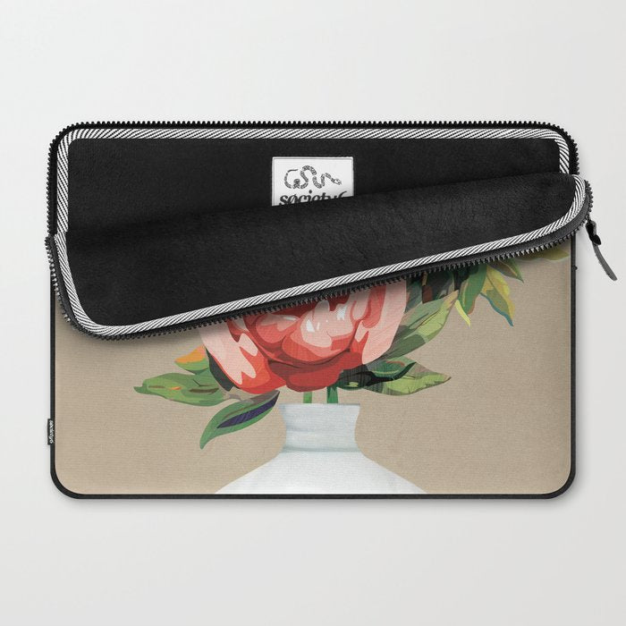 Vase of Flowers 4 Laptop Sleeve Gallery Image 2