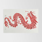 Chinese Dragon - Crimson Palette Rug Gallery Image 2