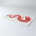 Chinese Dragon - Crimson Palette Rug Gallery Image 3