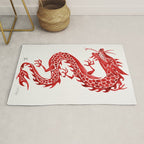 Chinese Dragon - Crimson Palette Rug Gallery Image 1