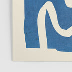 abstract minimal 31 Blue Poster Gallery Image 3