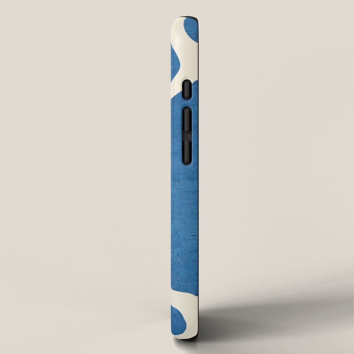 abstract minimal 31 Blue iPhone Case Gallery Image 2