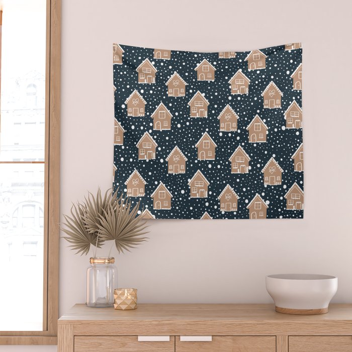 Home for the Holidays Wall Tapestry Gallery Image 2