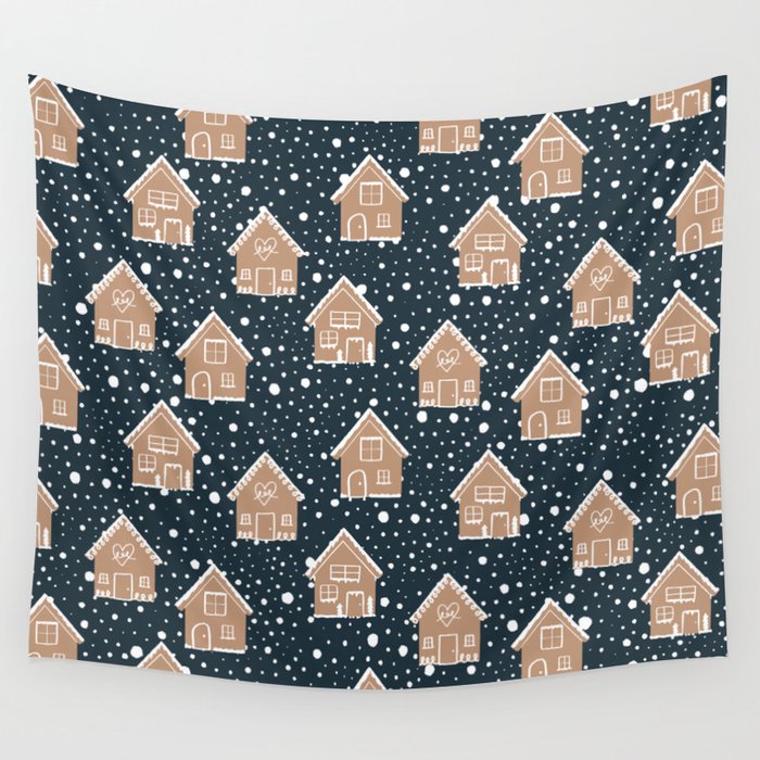 Home for the Holidays Wall Tapestry Gallery Image 1