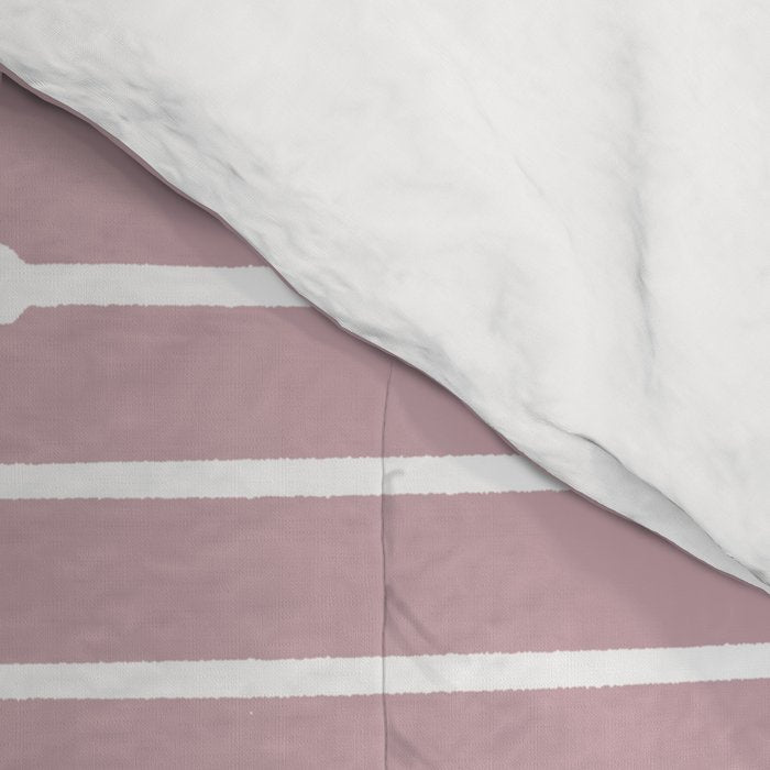 Geo (Linen Lilac) Comforter Gallery Image 4