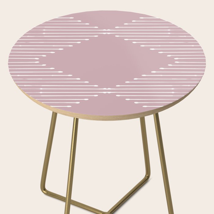 Geo (Linen Lilac) Side Table Gallery Image 2
