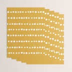 Spotted, Mustard Yellow, Boho Prints Wrapping Paper Gallery Image 3