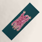 King Of The Jungle 02: Pink Tiger Edition Yoga Mat Gallery Image 1