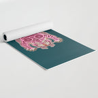 King Of The Jungle 02: Pink Tiger Edition Yoga Mat Gallery Image 2