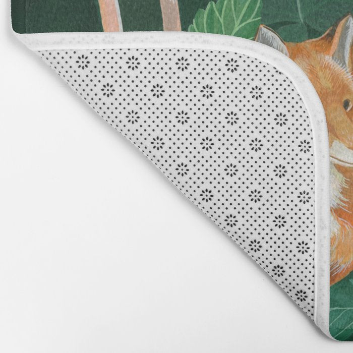 Strawberry Fox Bath Mat Gallery Image 2