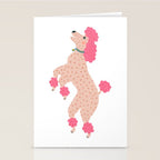 Rainbow Poodles by Veronique de Jong Stationery Card Gallery Image 2