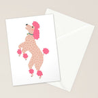 Rainbow Poodles by Veronique de Jong Stationery Card Gallery Image 2