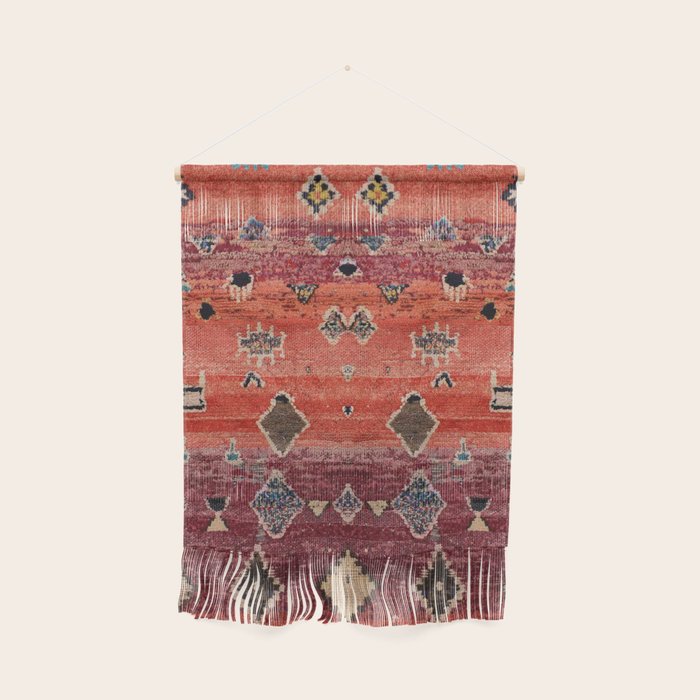 Traditional Oriental Moroccan Rug Design Wall Hanging Gallery Image 1