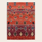 Traditional Oriental Moroccan Rug Design Poster Gallery Image 4