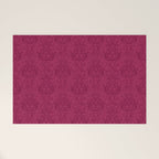 Pineapple Deco // Raspberry Swirl Welcome Mat Gallery Image 1