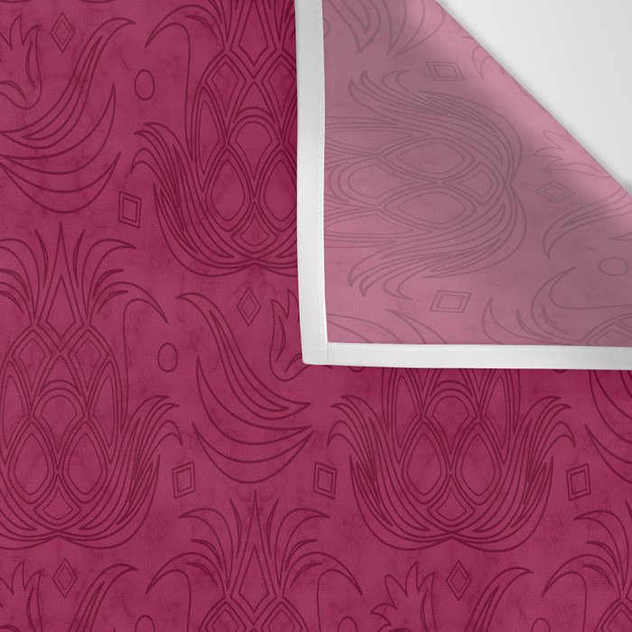 Pineapple Deco // Raspberry Swirl Wall Tapestry Gallery Image 3