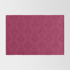 Pineapple Deco // Raspberry Swirl Rug Gallery Image 2
