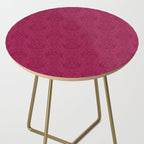 Pineapple Deco // Raspberry Swirl Side Table Gallery Image 2