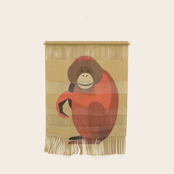 Whimsy Orangutan Wall Hanging Gallery Image 1