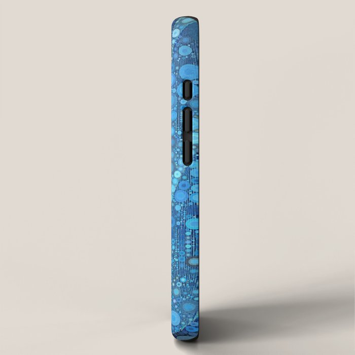Blue Feathers iPhone Case Gallery Image 2