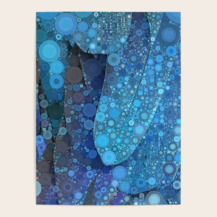 Blue Feathers Poster Gallery Image 4