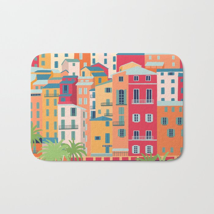 Menton, France Bath Mat Gallery Image 1