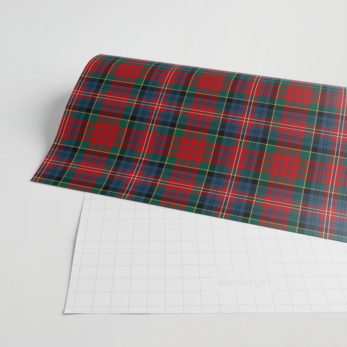 Clan MacPherson Tartan Wrapping Paper Gallery Image 2