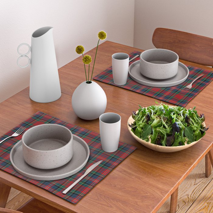 Clan MacPherson Tartan Placemat Gallery Image 2