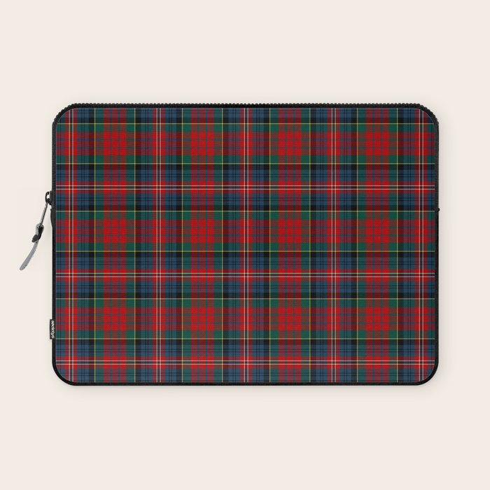 Clan MacPherson Tartan Laptop Sleeve Gallery Image 1