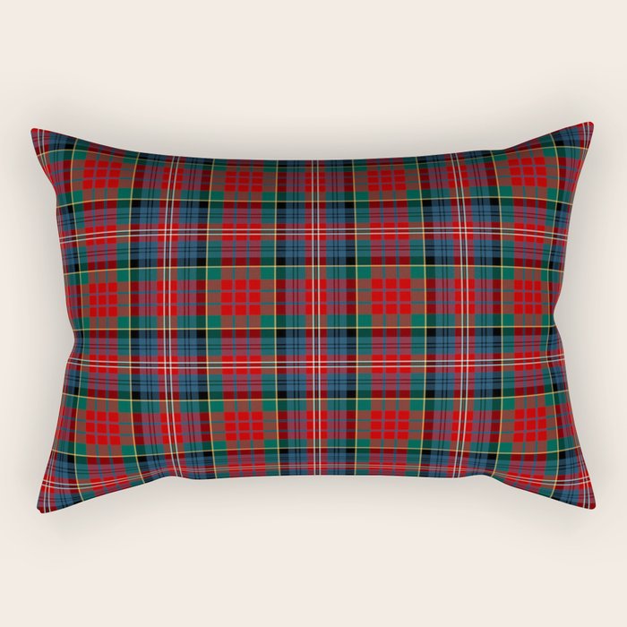 Clan MacPherson Tartan Rectangular Pillow Gallery Image 2