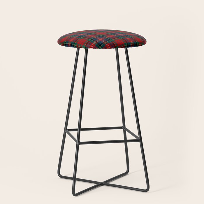 Clan MacPherson Tartan Stool Gallery Image 1