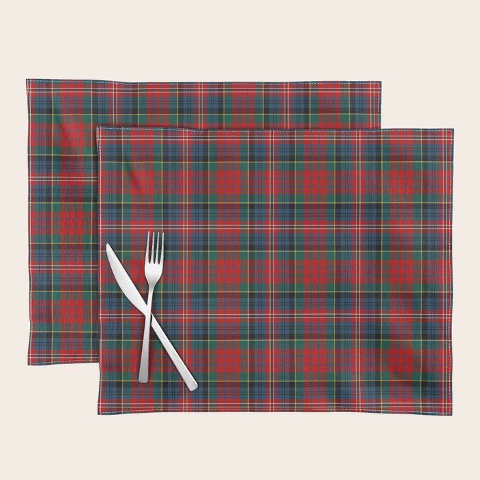 Clan MacPherson Tartan Placemat Gallery Image 1