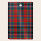 Clan MacPherson Tartan Cutting Board Gallery Image 1