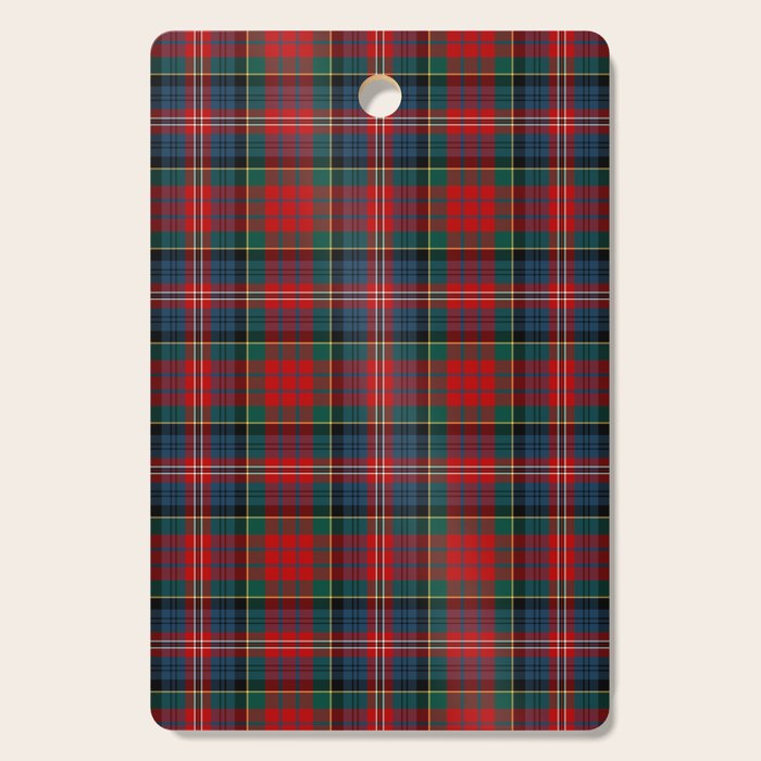 Clan MacPherson Tartan Cutting Board Gallery Image 1