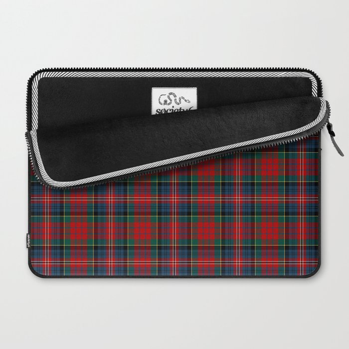 Clan MacPherson Tartan Laptop Sleeve Gallery Image 2